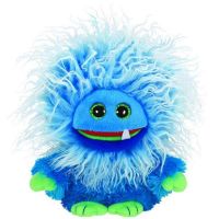 TY 37132 Monstaz Мягкая игрушка Домовёнок Fang Frizzy, 15 см