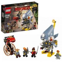 LEGO 70629-L Конструктор LEGO NINJAGO Нападение пираньи