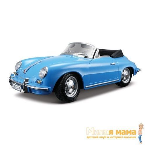 1:18 Сборка - PORSCHE 356B CABRIOLET (1961)
