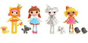 Lalaloopsy Mini 502296 Лалалупси мини Серия Волшебник Изумрудного города, 4 шт.