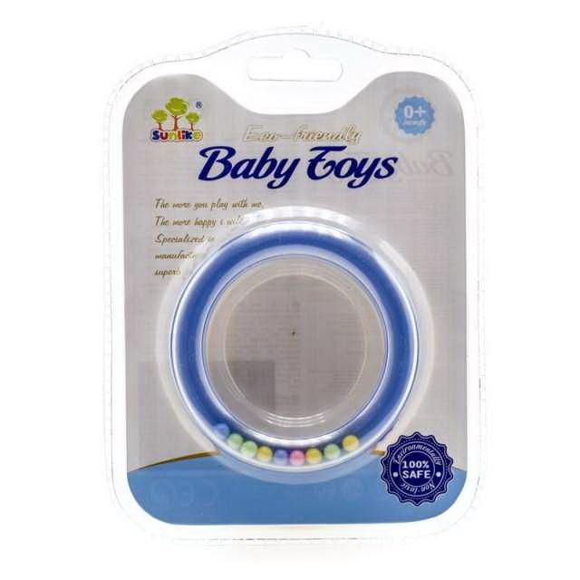 TM Kids group SL84801-35 Погремушка-грызунок. Кольцо (блистер)