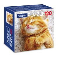 Hatber 120ПЗ5-19065 Пазл Hatber Premium Котиков много не бывае 120 элементов т А5 формат 150х150мм