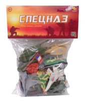 ABtoys (АБтойс) PT-00576 Военные фигруки "Спецназ" в наборе, 22 предмета