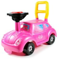Нордпласт 431012 Каталка Авто "GO", розовое чудо