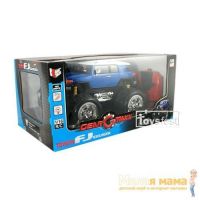 KidzTech 85033 Радиоуправляемый автомобиль Toyota FJ Cruiser с большими колесами, 1:16, синий