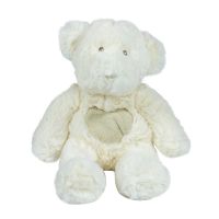 Мягкая игрушка Teddykompaniet мишка Тедди белый, 19 см