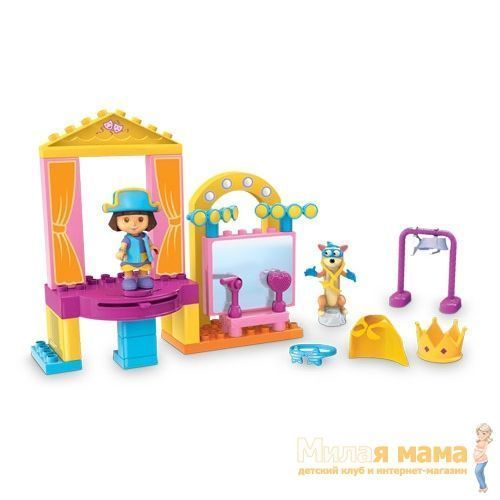 Mega Bloks 3090 Конструктор Мега Блокс "Дора в театре"