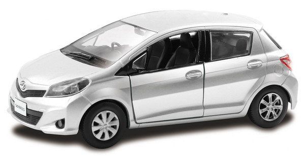 RMZ City 554013-SIL Машина металлическая Toyota Yaris, 1:32, цвет серебристый