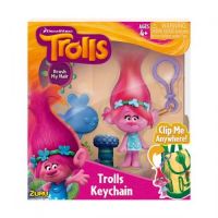 Zuru 6201 Trolls Коллекционная фигурка-брелок Розочка, 7 см