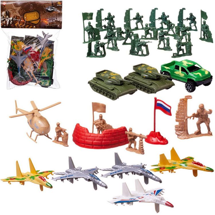 ABtoys (АБтойс) PT-01598 Игровой набор Abtoys Боевая сила 22 предмета ABtoys (АБтойс) PT-01598 Игровой набор Abtoys Боевая сила 22 предмета