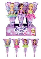 FUNVILLE 24110пц Кукла. Sparkle Girlz, Фея 4 вида, 30см