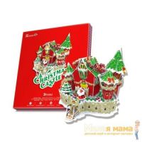 Cubic Fun P646h Кубик фан Сказочный рождественский замок (с подсветкой)