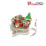 Cubic Fun P646h Кубик фан Сказочный рождественский замок (с подсветкой)