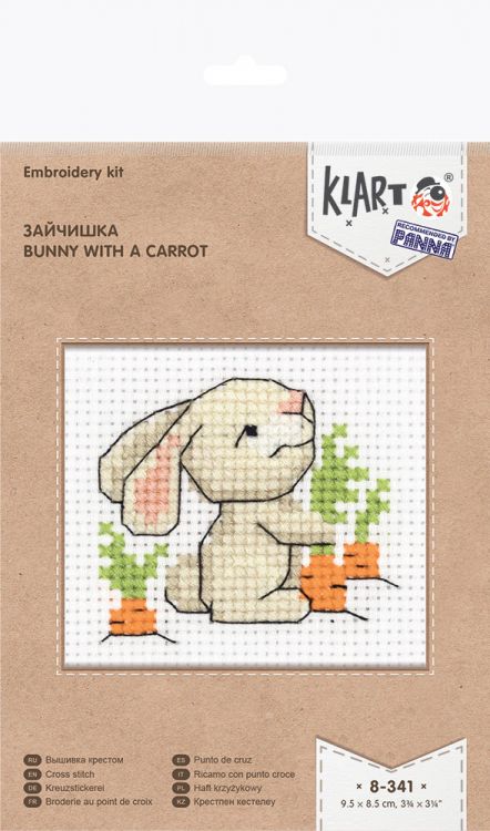 Klart 8-341 Набор для вышивания "Зайчишка"