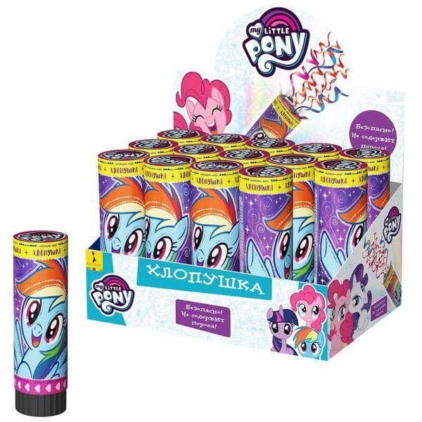 Росмэн 35088 Хлопушка пружинная "My Little Pony", 15 см