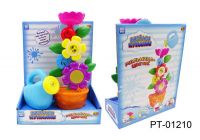 ABtoys (АБтойс) PT-01210 Веселое купание. Цветок-мельница для ванной с лейкой