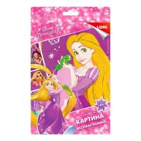 LORI Пкд-018 Набор для творчества LORI Картина из пластилина Disney Рапунцель