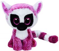 TY 37225 Beanie Boo's Мягкая игрушка Лемур LeeAnn, 15 см