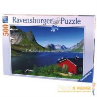 Ravensburger 14176 Пазл Рыболовецкая деревня в Норвегии, 500 элементов