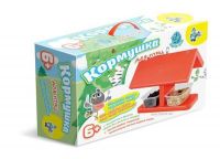 Птичий дом своими руками. Кормушка для птиц (с красной крышей)
