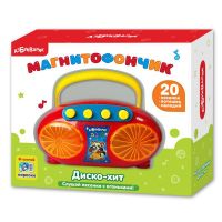 АЗБУКВАРИК 28177-3 Магнитофончик Диско-хит