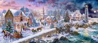 Castorland B-060184 Пазл Castorland Новогодний праздник, 600 деталей