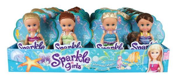 Кукла. Sparkle Girlz Волшебная русалочка