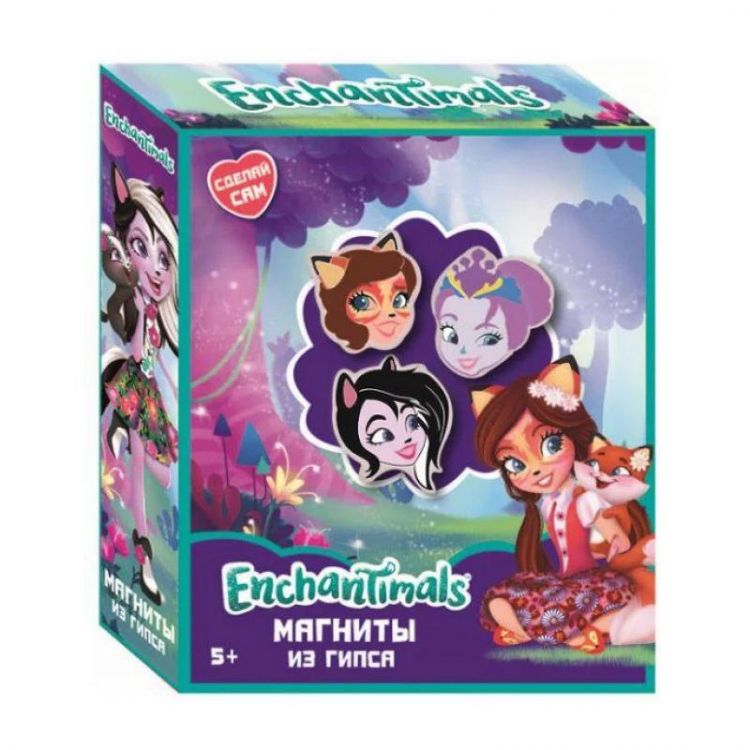 Centrum 88553 Магниты из гипса "Enchantimals"
