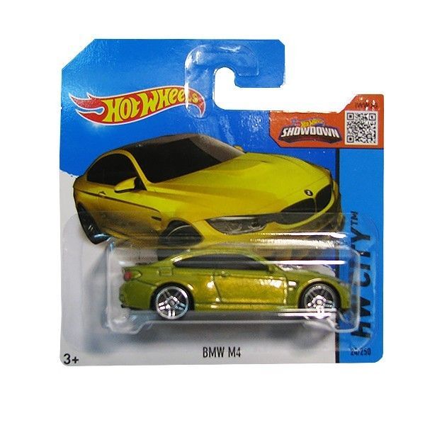 Mattel CFL31 Hot Wheels Машинка Хот Вилс базовая BMW M4, 1:64