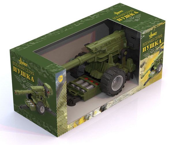 Нордпласт Н-354/1 Игрушечная пушка (в индивидуальной коробке)