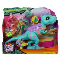 Mattel GTL69 Игровой набор Mattel Cave Club Рокель и Ти-Рекс