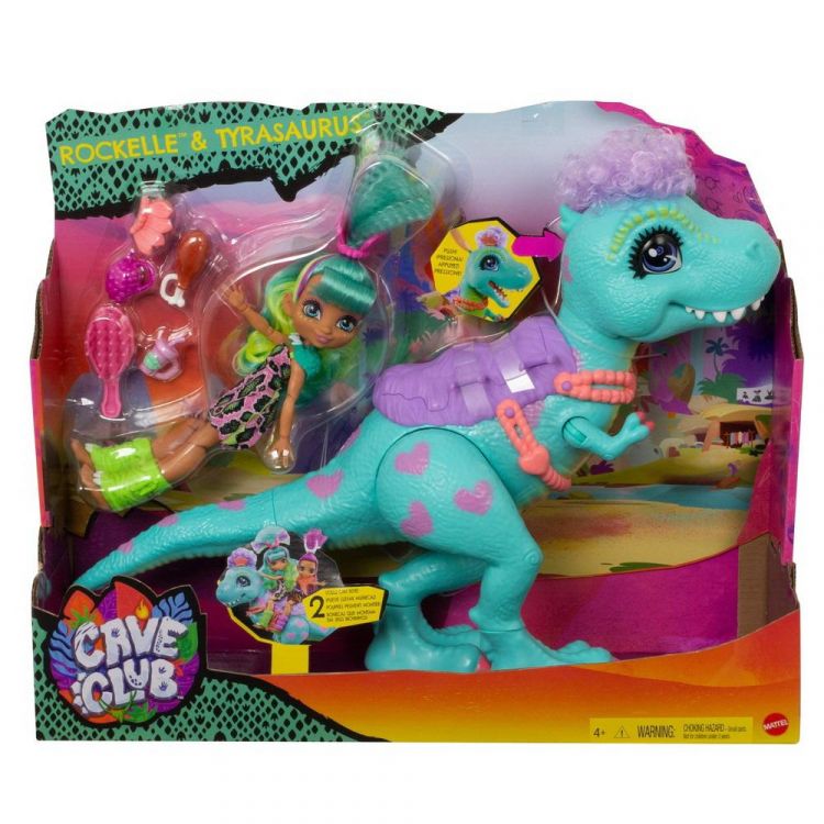 Mattel GTL69 Игровой набор Mattel Cave Club Рокель и Ти-Рекс Mattel GTL69 Игровой набор Mattel Cave Club Рокель и Ти-Рекс