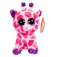 AB toys M0029 Мягкая игрушка Жираф розовый, 15 см
