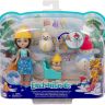 Mattel GNP16 Энчантималс Игровой набор Кукла Шарлотта Белка со снеговиком