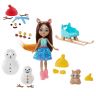 Mattel GNP16 Энчантималс Игровой набор Кукла Шарлотта Белка со снеговиком