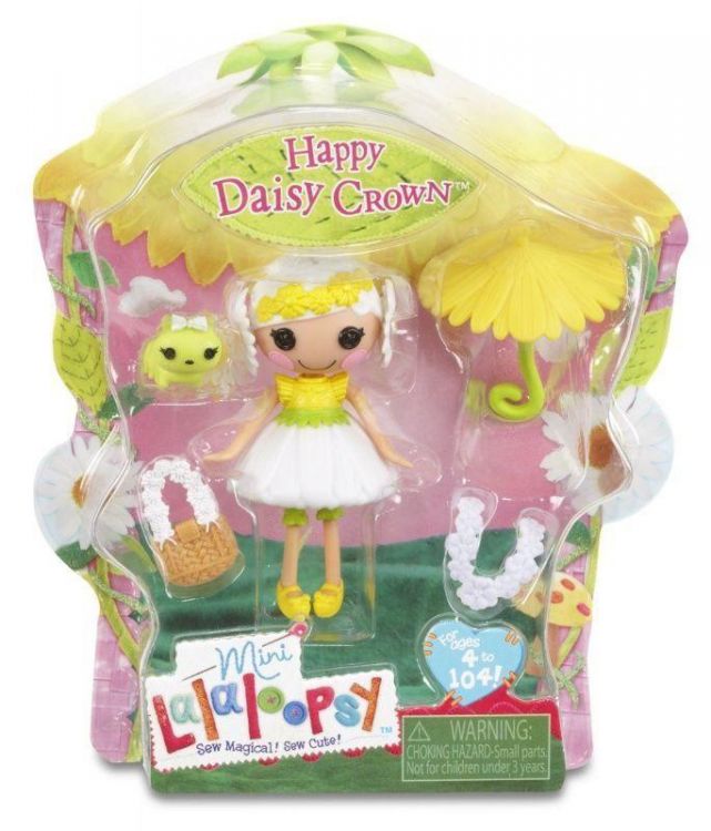  Lalaloopsy Mini 513940 Кукла Лалалупси Мини Цветочки, Ромашка