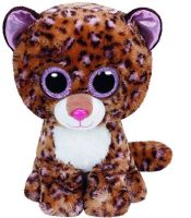 TY 37068 Beanie Boo's Мягкая игрушка Леопард Patches, 25 см
