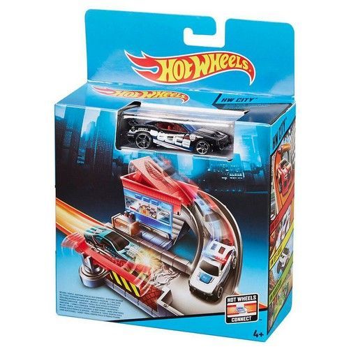 Mattel CDM45 Hot Wheels Трек Полицейская погоня серия "Приключения в большом городе"