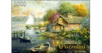 Puzzolini 7743 Пазл Ники Боэм Дом у причала, 1000 элементов