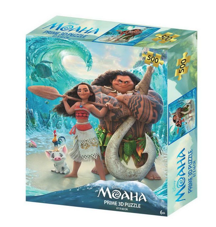 Prime 3D 32655-SBM Пазл Prime 3D Моана 500 элементов