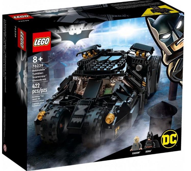 LEGO (Лего) 76239-L Конструктор LEGO Super Heroes Бэтмобиль «Тумблер»: схватка с Пугалом LEGO (Лего) 76239-L Конструктор LEGO Super Heroes Бэтмобиль «Тумблер»: схватка с Пугалом
