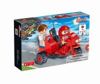 BANBAO 8781 Конструктор Banbao (Банбао) "3-х колесный мотоцикл", 46 деталей