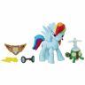 Hasbro B7295 MLP Фигурка «Харнители Гармонии» с артикуляцией, Rainbow Dash