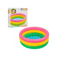 Intex 58924 Бассейн надувной "Sunset Glow Baby Pool", 86х25 см
