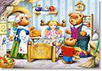 Пазл Castorland 260 деталей Три медведя, средний размер элементов 1,9?1,7 см