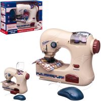 ABtoys (АБтойс) PT-01554 Игрушечная техника ABtoys Помогаю Маме Швейная машинка модель 2 на батарейках (имитация шитья)