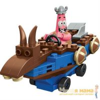 Mega Bloks 94617 Конструктор Губка Боб На яхте Патрик