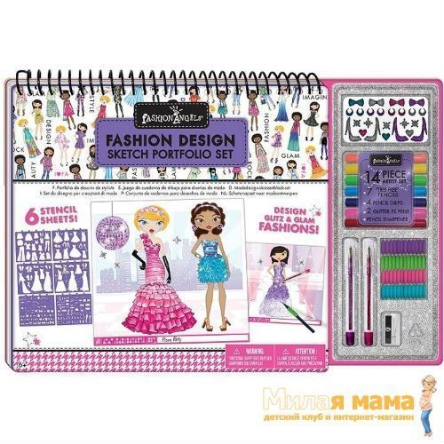 Fashion Angels 11702 Набор для творчества с портфолио "Создай свой стиль"