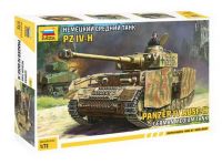 Звезда 5017з Сборная модель - Немецкий средний танк Т-IV H 1:72