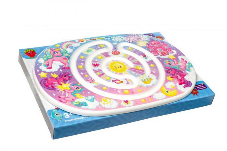 Woodlandtoys 153113 Развивающая игрушка Woodlandtoys Балансир детский Дорога 45*31*5,6